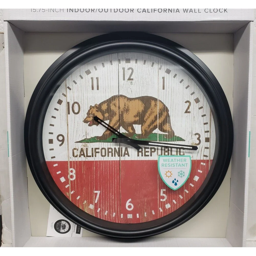 X-Large Plastic Outdoor Wall Clock, app.16